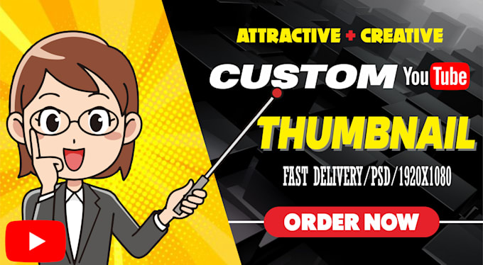 custom creative thumbnail youtube