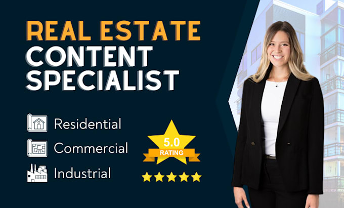 write your real estate content