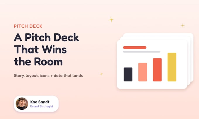 design a clear, investor ready pitch deck