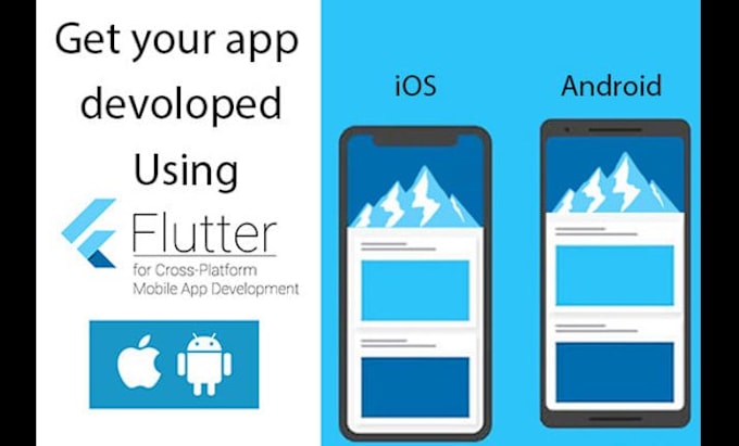 Develop android and ios using flutter by Shamsulhaq236 | Fiverr
