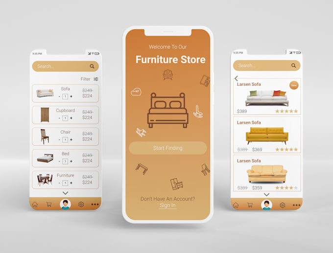 do mobile UI UX design , website UI UX design