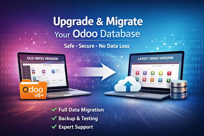 upgrade odoo to latest version with full data migration