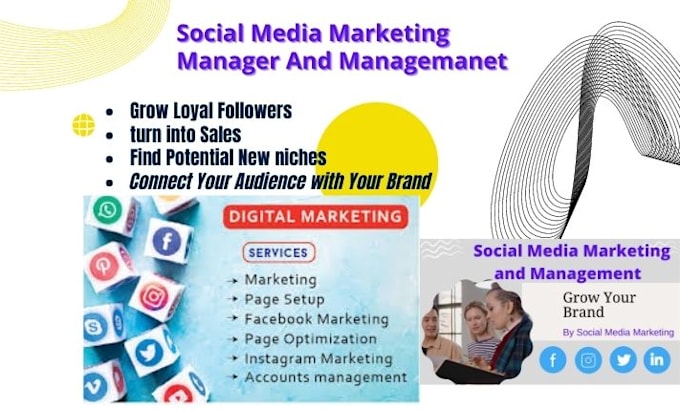 be your social media manager and content creator