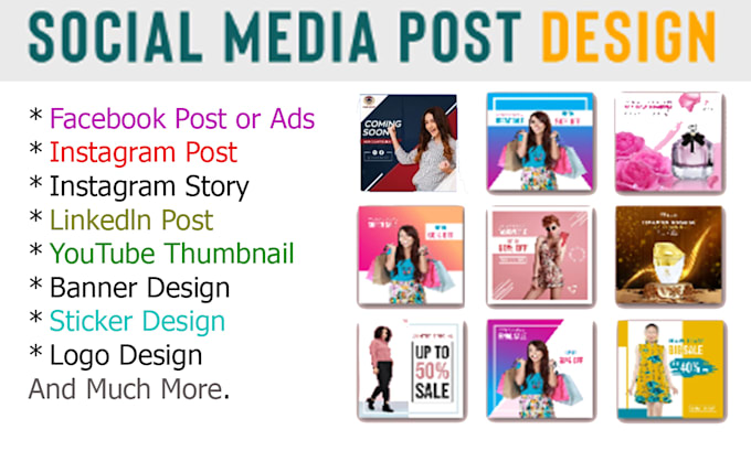 design an attractive social media post within 24 hours