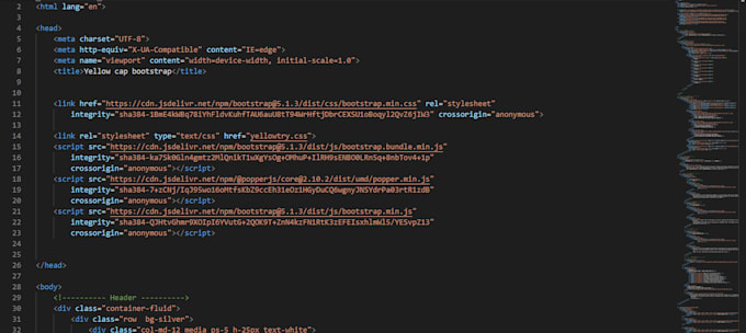 Web designing by using html, css, bootstrap, java script by Saeed ...
