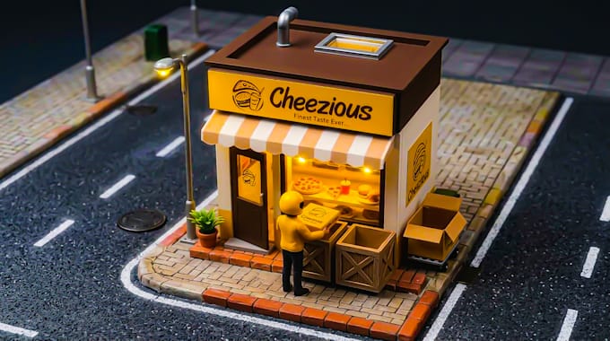 create a cinematic delivery promotional video for your brand