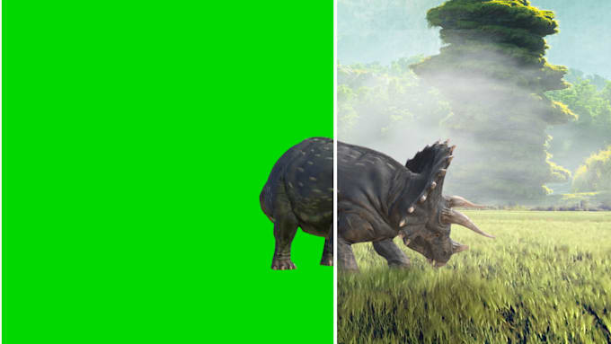 do green screen editing vfx background replacement