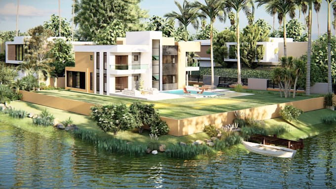 do realistic architectural animation and rendering in lumion