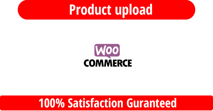 upload product or add products to woocommerce