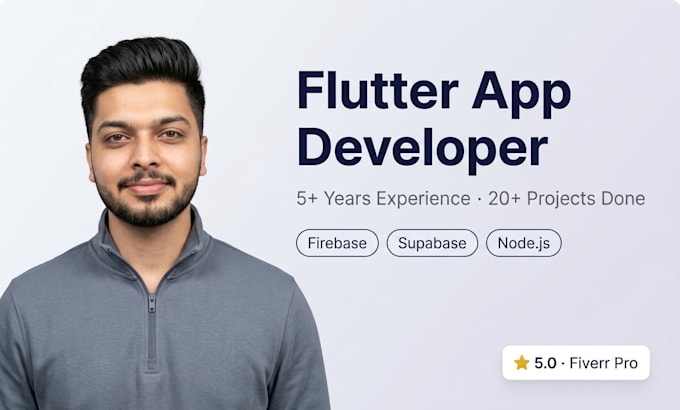 build your flutter mobile app with firebase or supabase