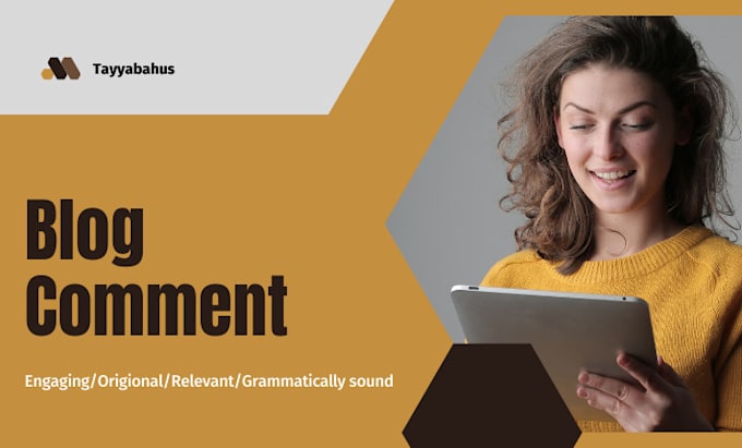 write engaging blog comments on your website