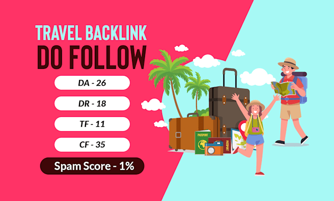 add your link with dofollow backlink on travel blog