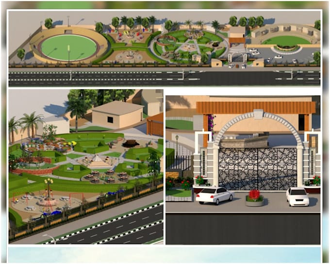 design 2d and 3d landscape, garden and yard plans