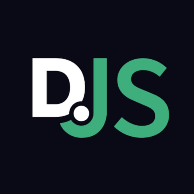 Discord js. Discordjs. Стильный логотип discord js.