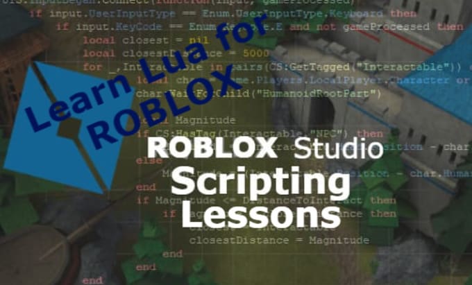 Teach You How To Code Roblox Games In Lua By Secretstech Fiverr