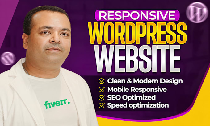 build professional wordpress website with elementor pro