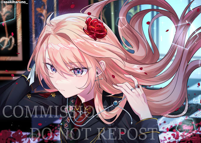 draw fanart or your oc in anime style