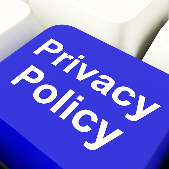 write your privacy policy for your website
