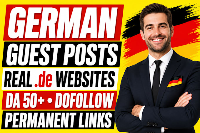 build german backlinks with guest posts on high da german de websites