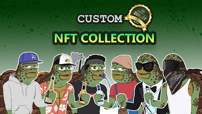 create 10k unique nft artwork
