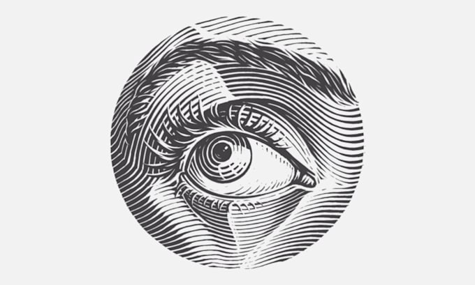 draw engraved and line art