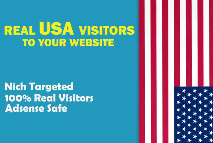 provide targeted daily visits from the USA to your website