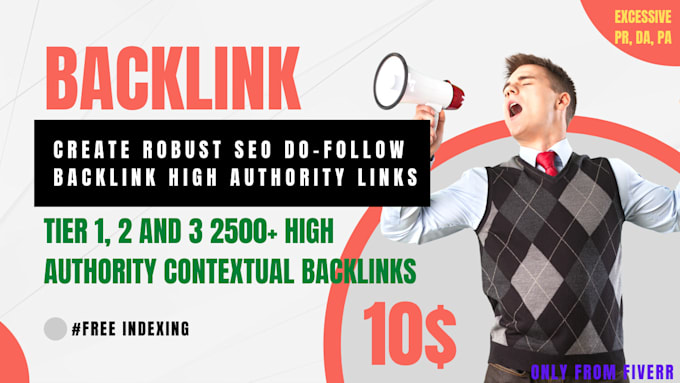create robust SEO dofollow backlink high authority links