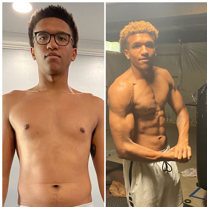 make a meal plan, that will cut fat and gain muscle