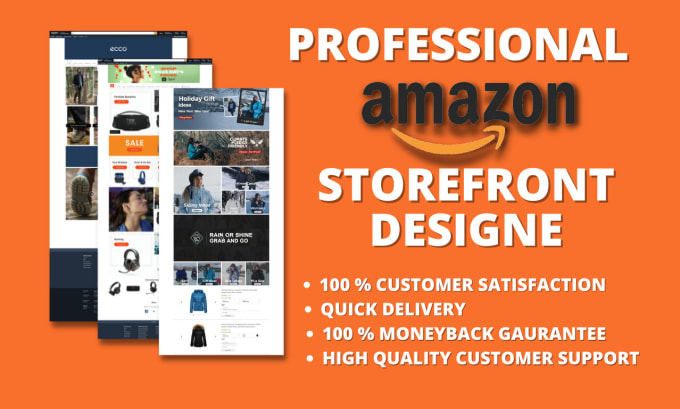 Create amazon storefront design or brand store by Joinusama | Fiverr