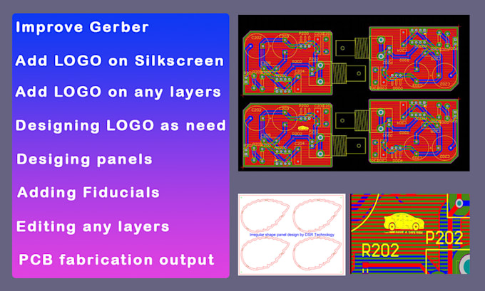 improve and modify your gerber data