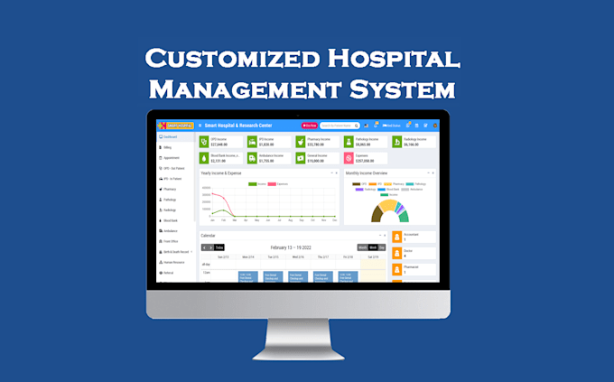 provide clinic or hospital management information system erp