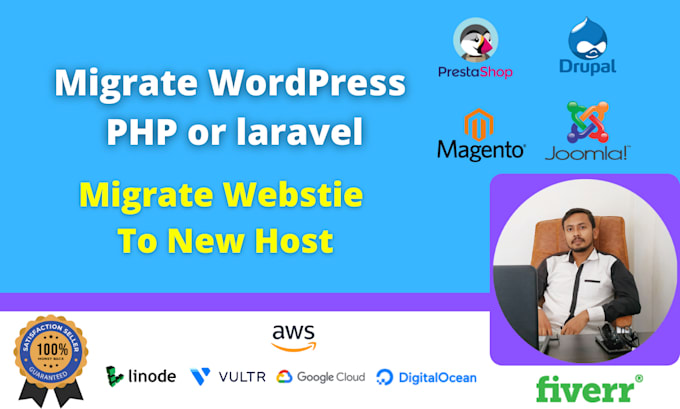 move, migrate or transfer your wordpress website in 2 hours