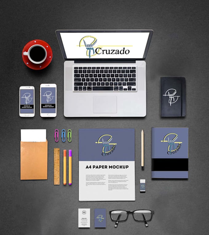 creo tu manual de identidad y logo para tu marca
