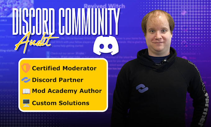 perform a professional discord community audit for your discord server
