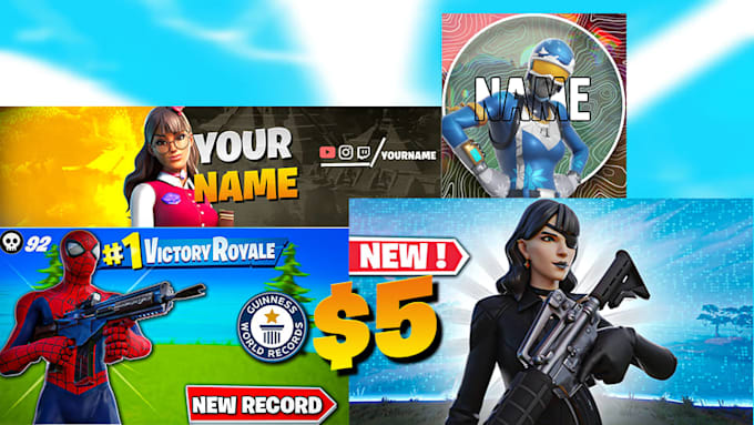 Make you a fortnite pack by Yougameryt1 | Fiverr