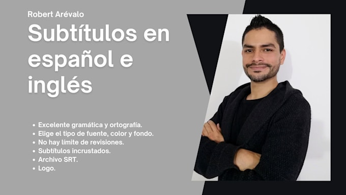 make english or spanish subtitles and captions