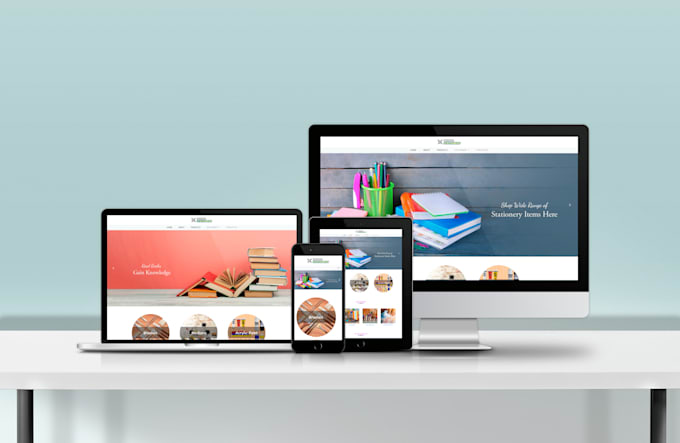 Create responsive landing page using html css bootstrap