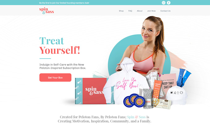 create an awesome shopify landing page for you