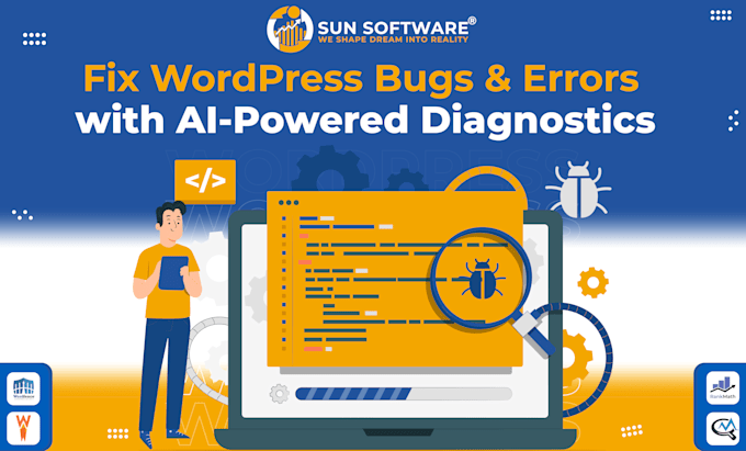 fix wordpress js errors, bugs, SEO, and core web vitals repair