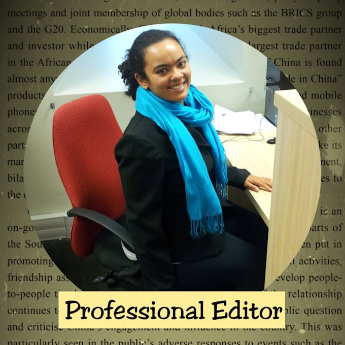 thoroughly edit your journal article, manuscript or abstract