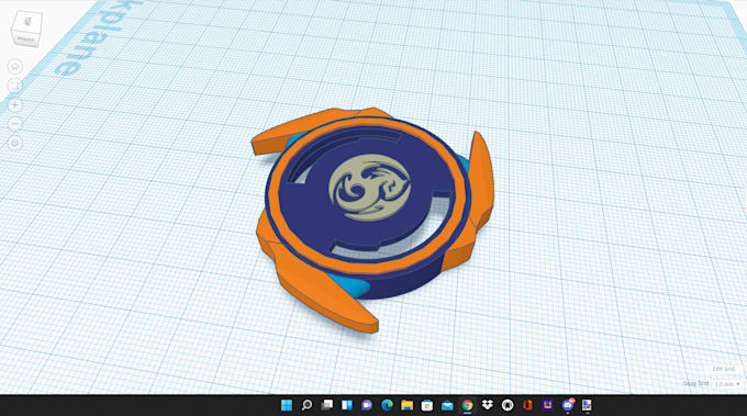 Create you, your own 3d beyblade by Artemisdevelops Fiverr