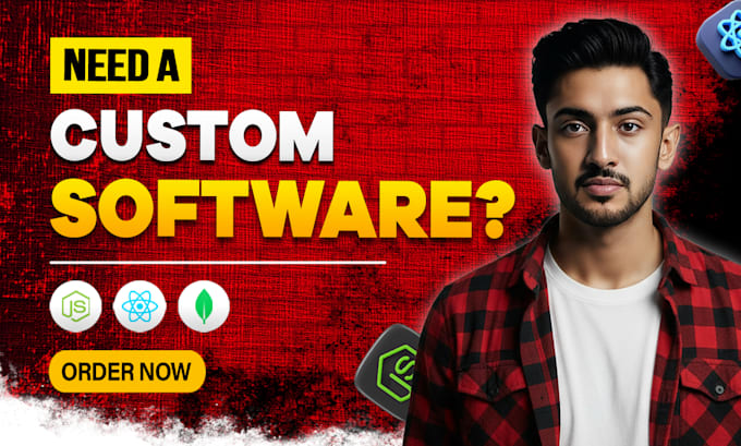 be your software , web application developer using react and nodejs