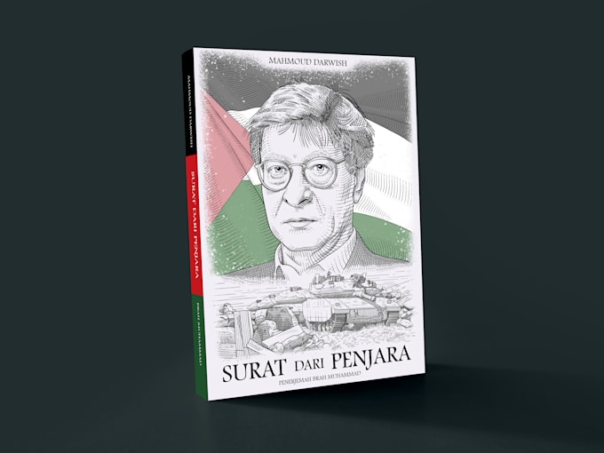 create illustration in engraving for your book cover