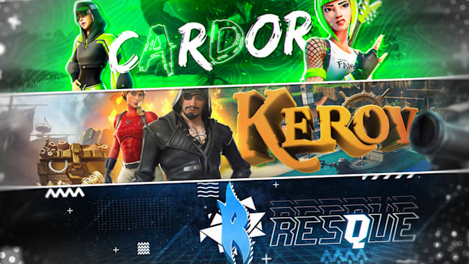 make a youtube or twitch banner to you