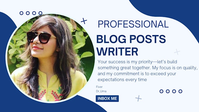 write upscale articles and blog posts for you