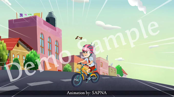 bring your character or object to life with stunning 2d animation