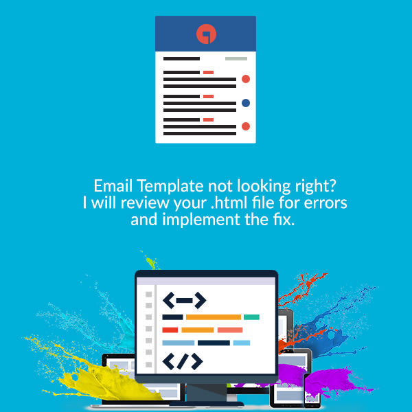 Code your html newsletter email template by Zakpucci2 | Fiverr