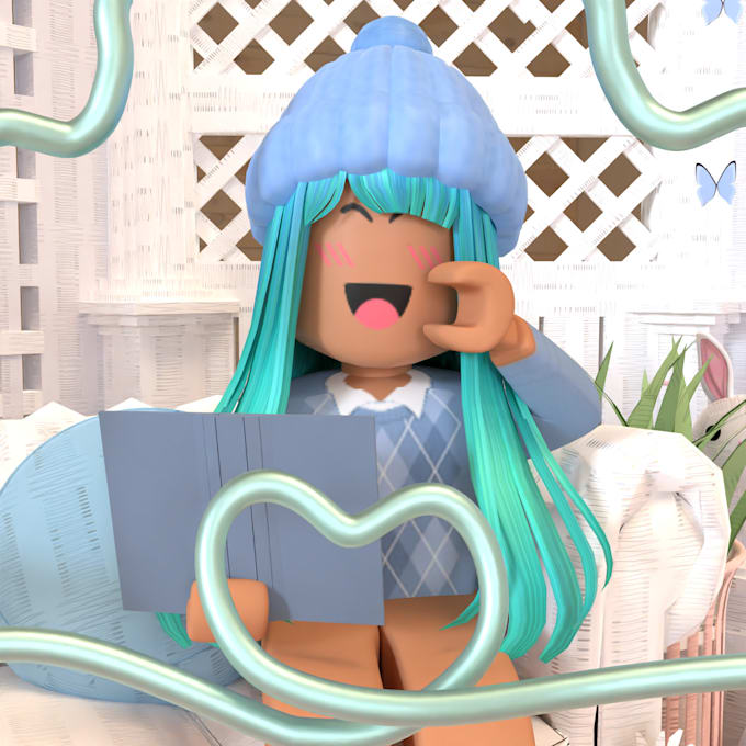 Make a high quality aesthetic roblox gfx for you by Itz_mxlky | Fiverr