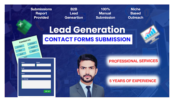 do lead generation via contact forms submission