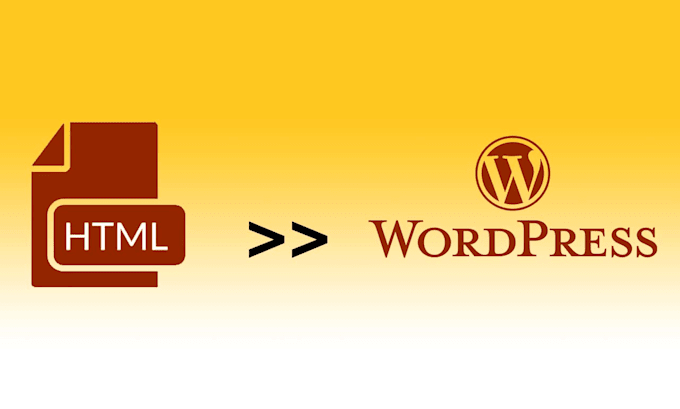 convert your html site to wordpress